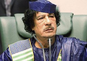 Kaddafi Yine Meydan Okudu