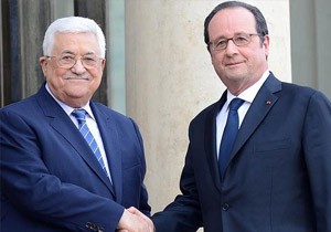 Hollande ve Abbas dan srail e Knama