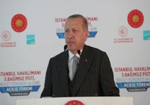 İstanbul Havalimanı 3.Pisti Erdoğan ın Katıldığı Törenle Açıldı