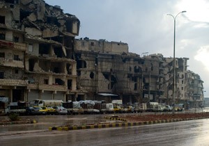 Korkulan oldu! Sava uaklar Halep i bombalyor