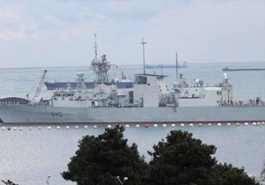 NATO Sava Gemileri Samsun a Demir Att