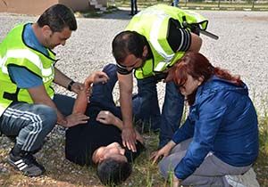 Antalya Polisinden Uygulamal Durum Eitimi 