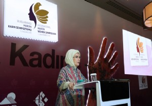 Emine Erdoan: Trk, Krt, Arap ayrm yapmadan, umutsuzluk ve korkuyu bu topraklardan sileceiz