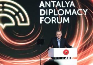 Erdoğan  Antalya Diplomasi Forumu nda Konuştu