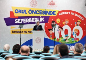 Emine Erdoğan dan  İstanbul’a 100 Anaokulu  projesine destek