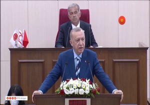 Erdoğan Müjdeyi KKTC Meclisinde Verdi