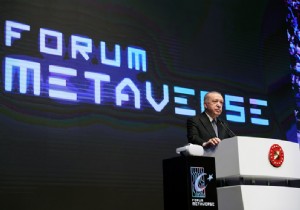 Erdoğan,  Forum Metaverse  etkinliğinde Konuştu