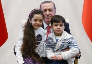 Erdoan, Halepli Bana ve ailesini kabul etti!