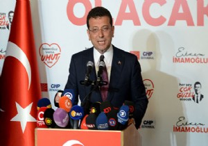 İstanbul Büyükşehir Belediye Başkanlığını Ekram İmamoğlu Kazandı