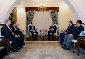 KKTC Cumhurbaşkanı Akıncı, Fatih Erbakan ı kabul etti