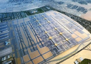 Krfez Ekonomik  Krizi  Dubai de yapm sren havalimannn inaatn vurdu