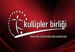 Süper Lig Kulüpler Birliği Vakfı ndan TFF ye Muhtura Gibi Açıklama