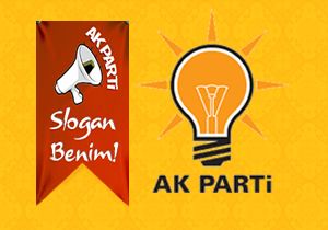 AK Parti Seim slogann belirlemek iin yarma at