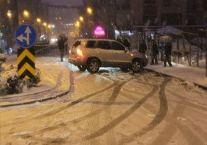 Ankarada Kar Ya Hayat Fel Etti