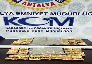 Antalya da Milyonluk Operasyon