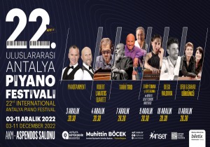Antalya Aralık Ayında Piyano Festivaliyle Şenlenecek