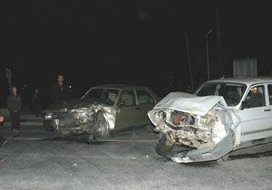 Bucakta Trafik Kazas: 2 Yaral 