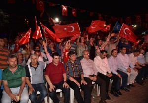 Antalya da Demokrasi Nbetleri Sryor