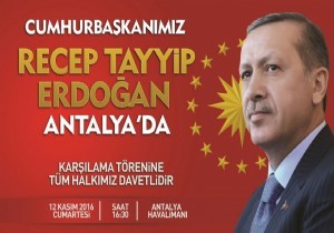 Antalya Cumhurbakan Erdoan  Karlamaya Hazrlanyor
