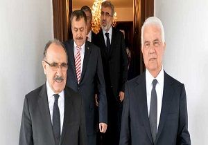 Cumhurbakan Erolu, Atalay, Erolu ve Yldz  Kabul Etti
