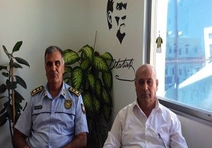 Lefkoa Polis Mdr Savac,Bakan Benliyi Ziyaret Etti