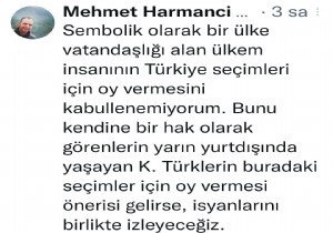 Türkiyelilerin Oy Hakkını Sorgulamak Sana mı Kaldı Mehmet Harmancı
