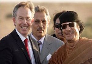  Blair, ki Kez Gizlice Kaddafi le Grm