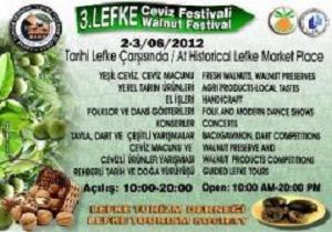 3. Lefke Ceviz Festivali 2 Haziranda Balyor