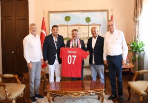 Antalyaspor Yönetiminden Vali Yazıcıya Ziyaret