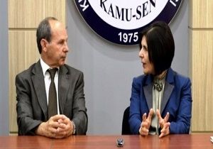 Cumhuriyet Meclisi Bakan Siber, KAMU-SENi Ziyaret Etti