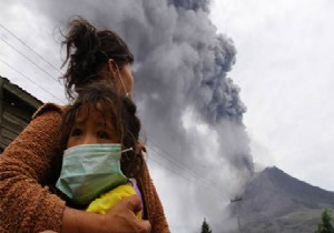 Endonezya da Sinabung Alarm