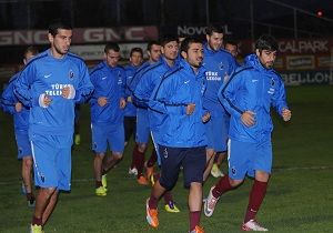 Trabzonspor da Kayserispor Mesaisi Balad