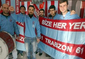 Trabzonspor Taraftarlarndan Milli Tepki