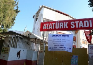 Antalya Atatürk Stadı Tarih Oluyor