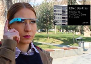 Google Glass in Yazlan Emlak Uygulamas