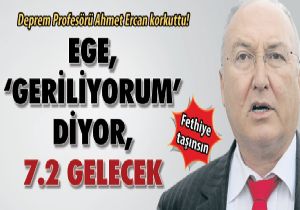 Deprem Profesr Ahmet Ercan korkuttu