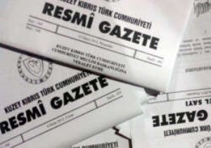 KKTC de Konut ve  yerleri tahiyesini erteleyen karar resmi gazetede