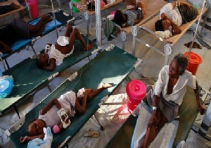 Haiti imdi de Kolera ile Savayor