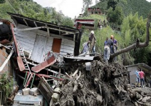 Kolombiya da Heyelan Felaketi