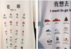 Çin, Yabancı Turistler İçin ‘Derdini Anlatacak’ Tişörtler Üretti