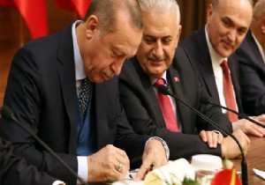 Erdoğan Açıkladı İmzalar Atıldı
