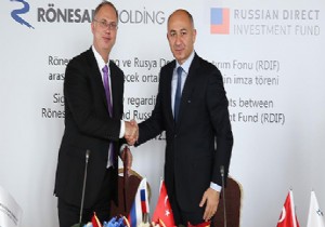 Rnesans Holding ile Rusya Yatrm Fonu Arasnda Dev Anlama
