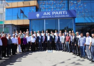 AKP Genel Başkanvekili  Yıldırım dan Avrupalılara Antalya Daveti