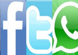 Twitter, Facebook, WhatsApp a Eriim Salanamyor
