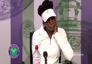 Venus Williams Gözyaşlarına Boğuldu