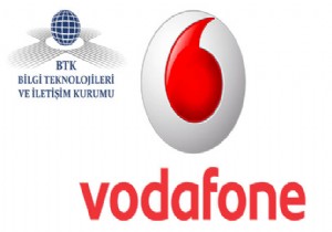 BTK dan Vodafone a Para Cezas