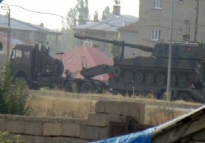 Yksekova ya Tanklar Sevkedildi