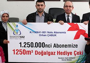 1 Milyon 250 Bininci Aboneye 1250 Metrekp Doalgaz