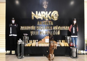 Antalya Narkotik Polisinin Byk Baars