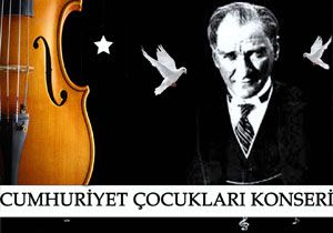 Bykehirden Cumhuriyet ocuklar Konseri